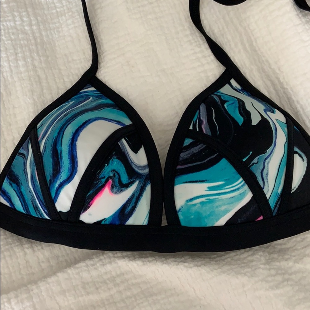 Victoria secret pink padded triangle top